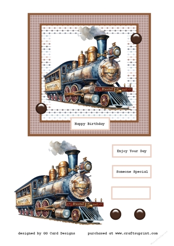 steam train birthday