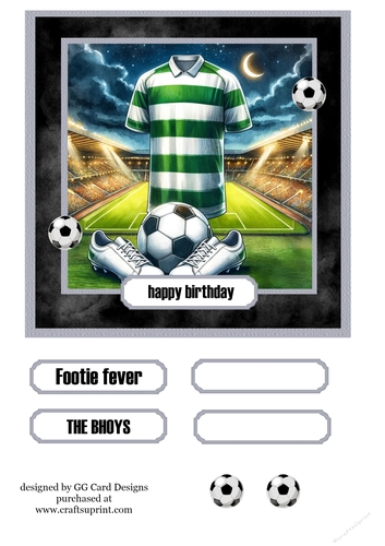 Football Topper Celtic