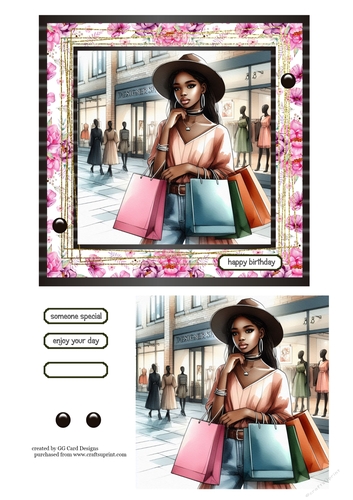 Shopping girl 1