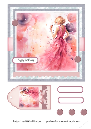 Champagne Birthday 1
