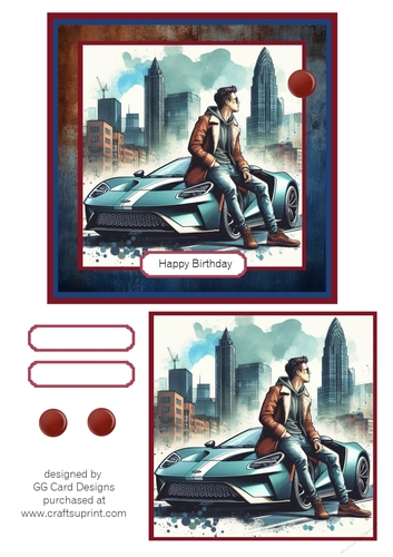 sports car Birthday
