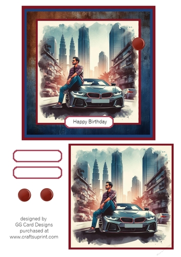 sports car Birthday 1