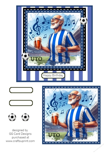 Football Birthday Sheffield Wednesday