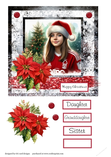 Christmas Girl Nottingham Forest
