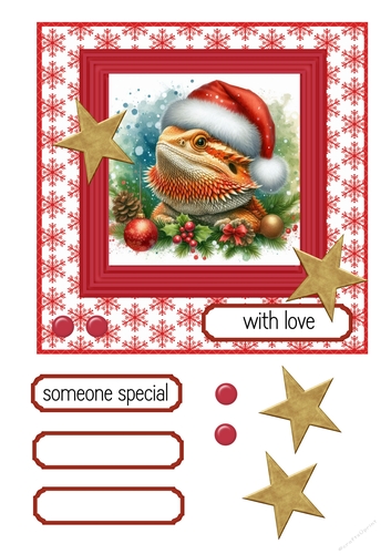 Bearded Dragon Christmas