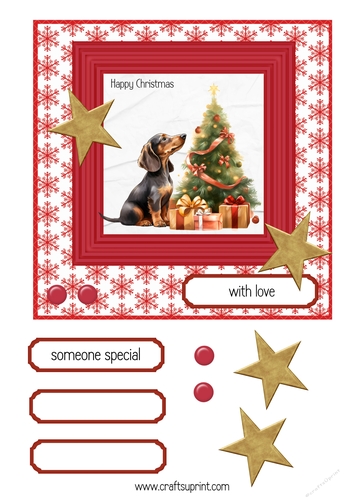 Dachshund Christmas 2