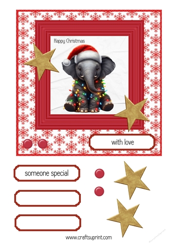Elephant Christmas 