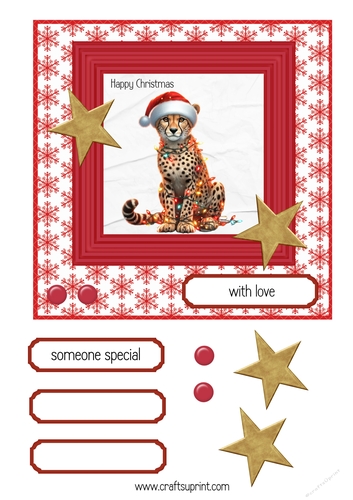 Cheetah Christmas 