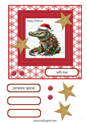 Crocodile Christmas 