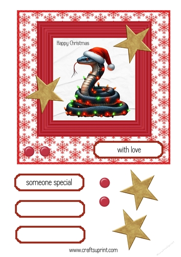 Snake Christmas 