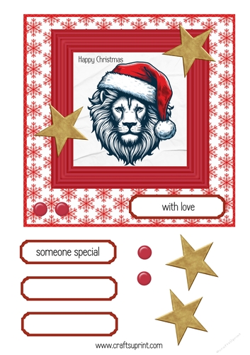 Lion Christmas 