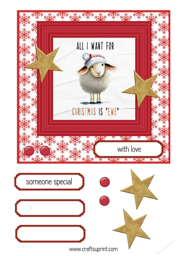All i want for christmas is ewe