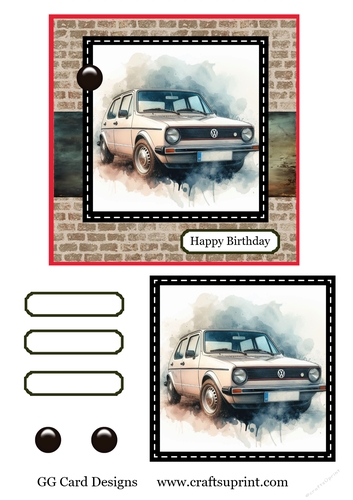 Vintage Volkswagon Golf