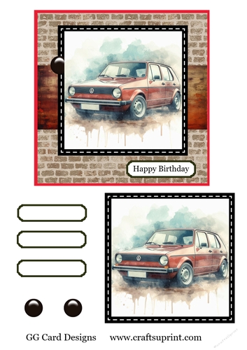 Vintage Volkswagon Golf 1