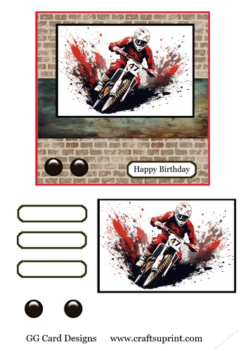 Motor cross birthday