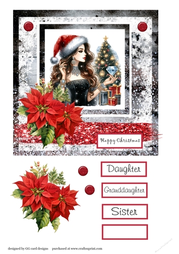 christmas girl with tree 2