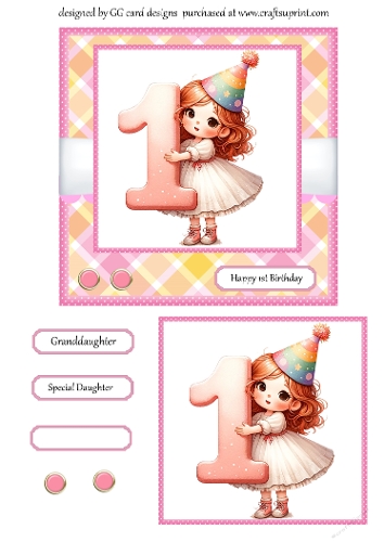 Girl 1st birthday 2