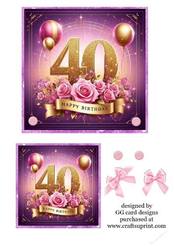 Happy 40th birthday 