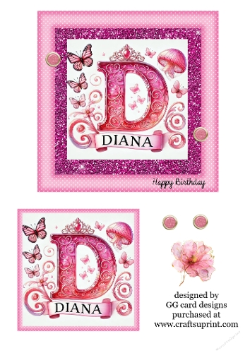 Diana name topper
