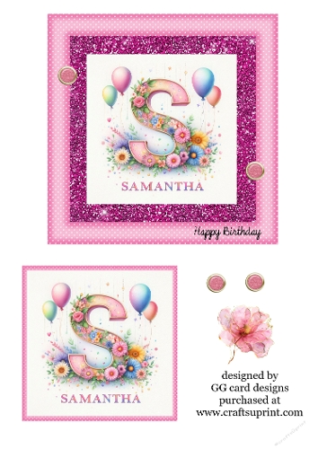 Birthday name Samantha