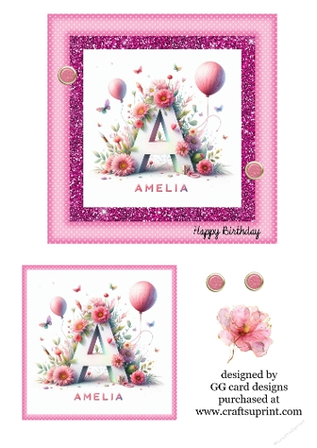 Birthday name Amelia