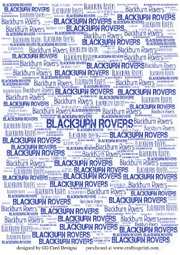 Football backing paper Blackburn rovers