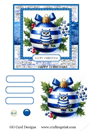 Christmas bauble Sheffield Wednesday