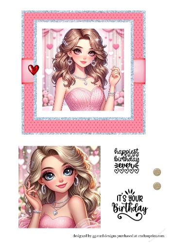 Glam Girl pink 3