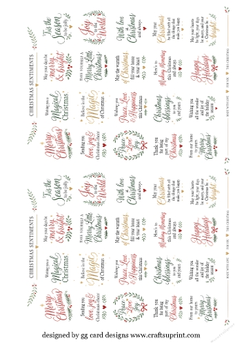 Christmas Sentiments