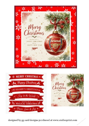Christmas Football Arsenal