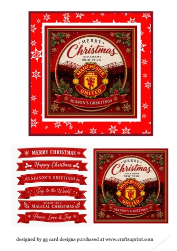 Christmas Football Man Utd