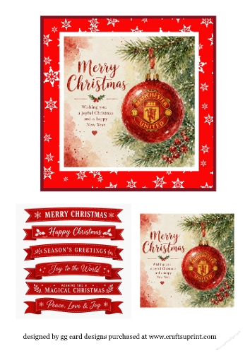 Christmas Football Man Utd 1