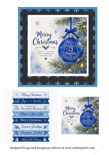 Christmas Everton Bauble