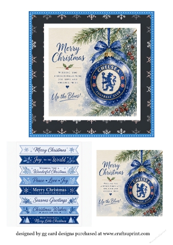 Christmas Chelsea Bauble