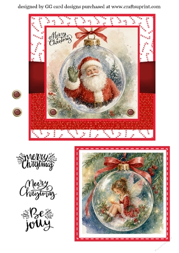 Christmas Father Christmas Bauble