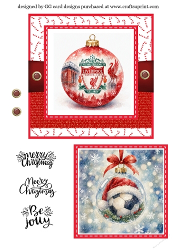 football Christmas Bauble Liverpool 1