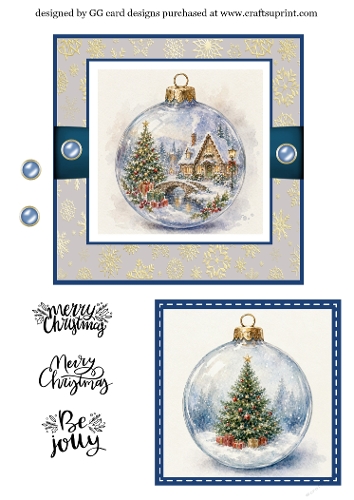 Christmas Bauble scenes