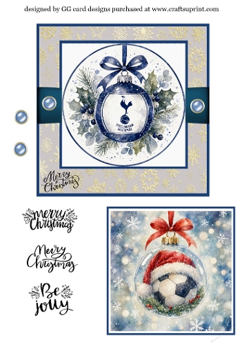 Christmas football Bauble Tottenham Hotspur