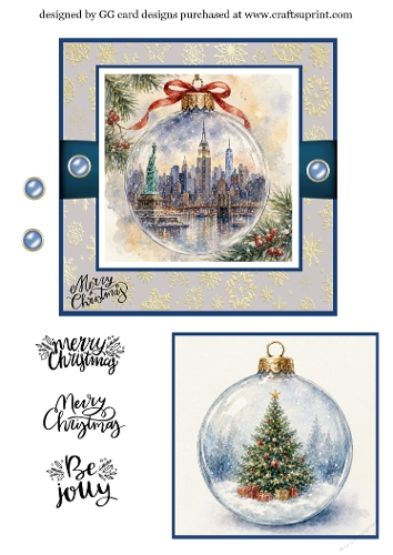 Christmas Bauble New York