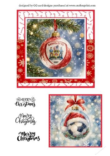 Christmas Bauble Barnsley
