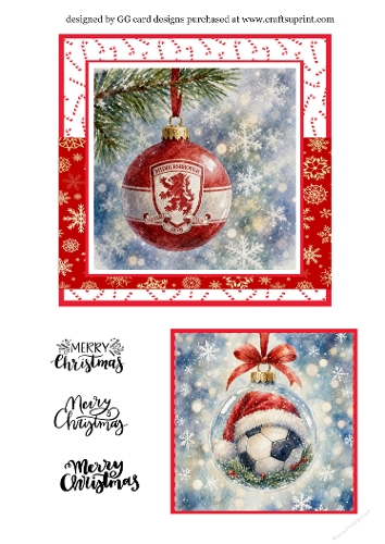 Christmas Bauble Middlesbrough