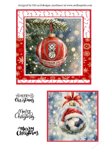 Christmas Bauble Rotherham