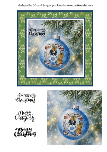 Christmas Bauble Coventry City
