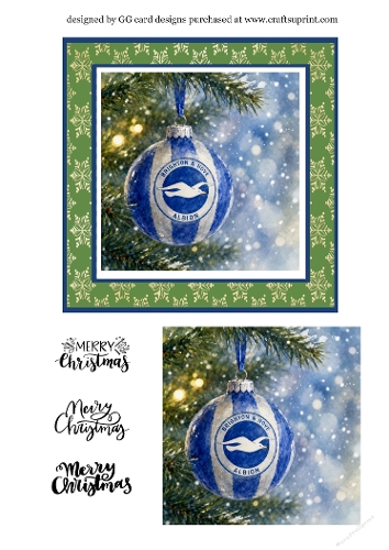 Christmas Bauble Brighton