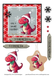 Baby Dino Christmas