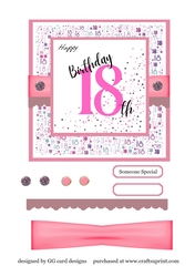 18th Birthday Topper
