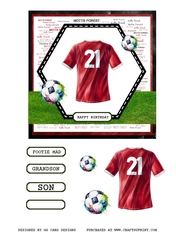 football nottingham forest birthday topper