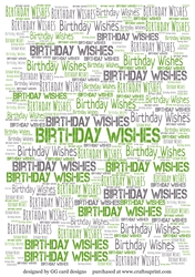 Birthday Wishes BP green