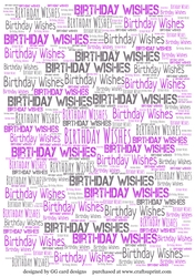 Birthday Wishes BP pink