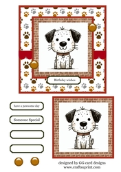 cute Puppy Birthday 1